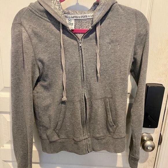 VINTAGE RARE PINK sequin hoodie y2k - Picture 2 of 6